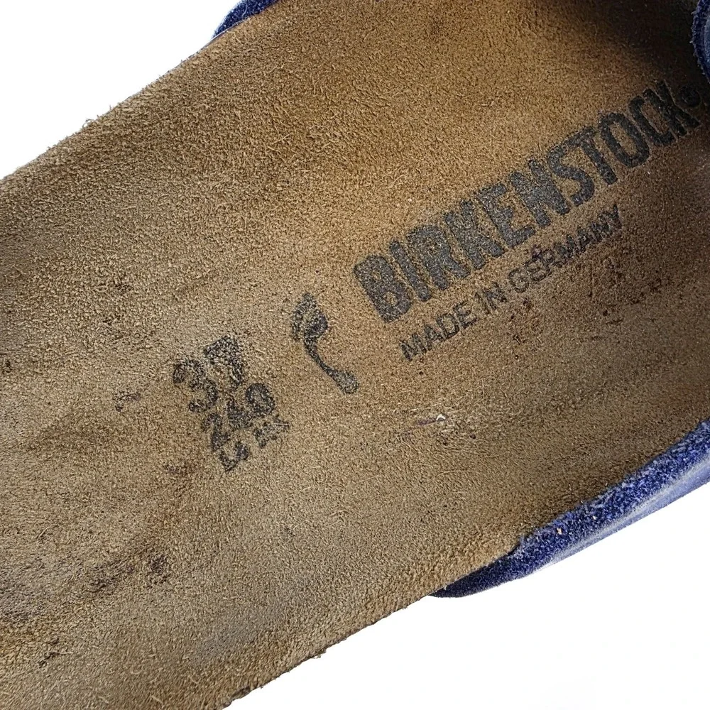 Birkenstock Salina Purple Nubuck Leather Sandals Womens EU 37 US 6-6.5 M/N